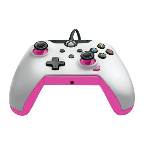 PDP XBOX WIRED CONTROLLER WHITE - FUSE (PINK) slika 2