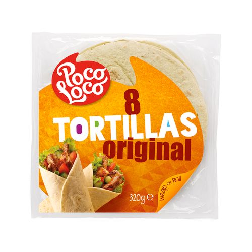 POCO LOCO flour tortillas 8x20 cm 320g slika 1