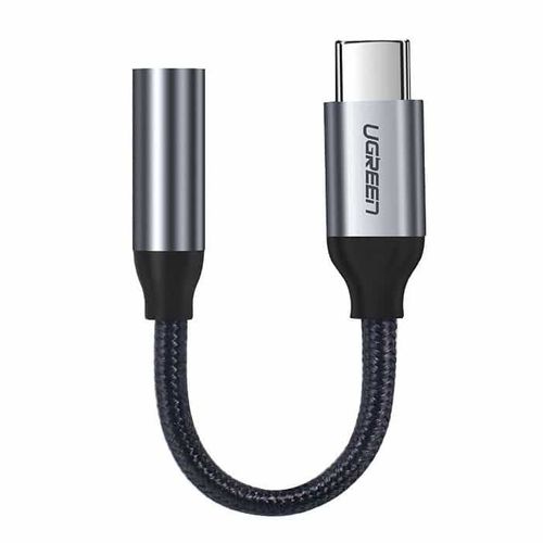 Ugreen - Adapter audio kabela (30632) - Type-C na priključak 3,5 mm, 10 cm - sivi slika 1