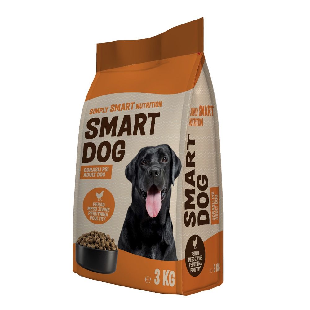 SMART DOG Adult perad 3 kg slika 1