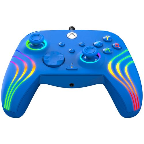 PDP XBOX WIRED CONTROLLER AFTERGLOW WAVE BLUE slika 3