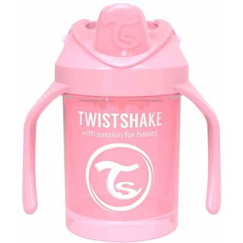 Twistshake Mini Cup 230 Ml 4 M Pastel Pink slika 1