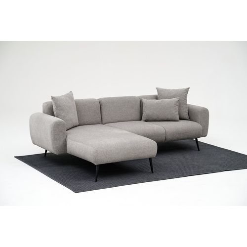 Ugaona Sofa 'Side Left' - Svijetlo Siva slika 3