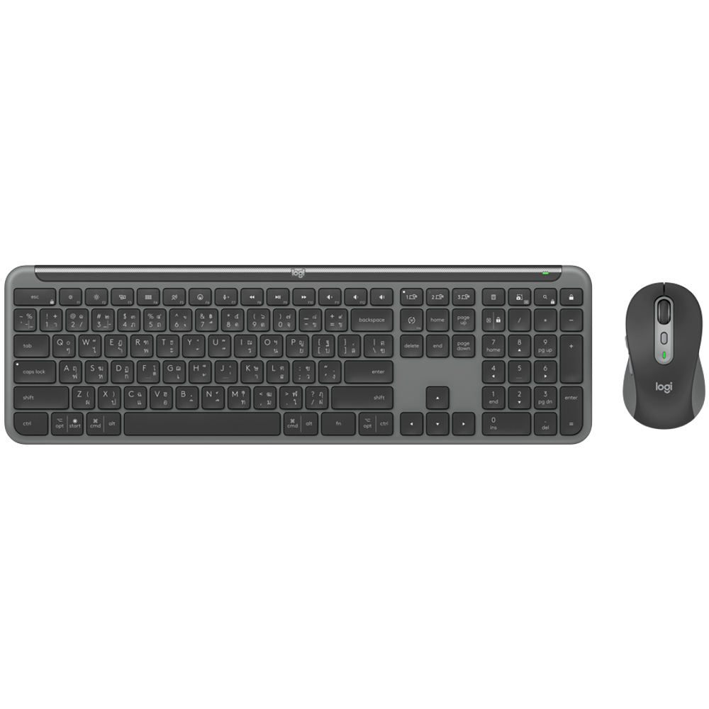 LOGITECH Signature Slim Combo MK950 - Grafit - US Internacionalni - 2.4GHz/BT slika 1
