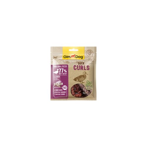 GimDog poslastica za pse Superfood Curls Patka, 55 g slika 1