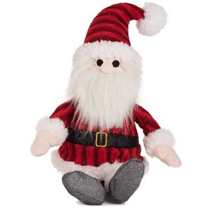 AMEK Plišana igračka Djed Mraz 30cm, Crveni