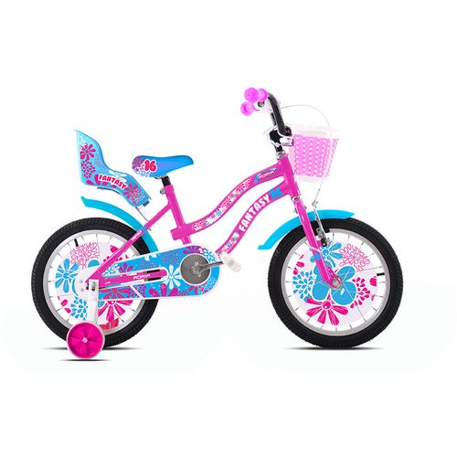 Magnet Dječji bicikli Fantasy pink 16" slika 1