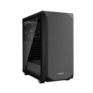 be quiet! BGW34 PURE BASE 500 Window Black, MB compatibility: ATX / M-ATX / Mini-ITX, Two pre-installed be quiet! Pure Wings 2 140mm fans, including space for water cooling radiators up to 360mm