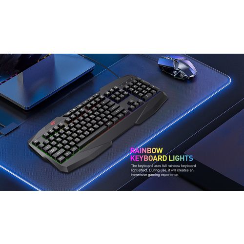 Havit Multifunkcionalana RGB tastatura KB878L slika 3