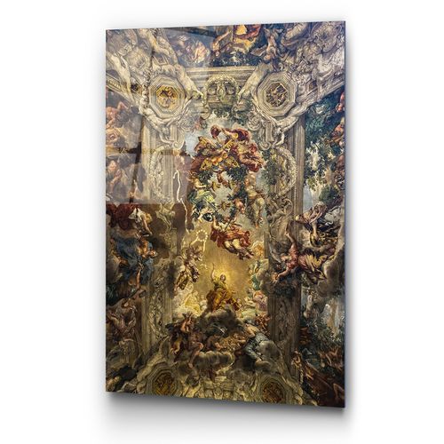 UV-185 70 x 100 Multicolor Decorative Tempered Glass Painting slika 6