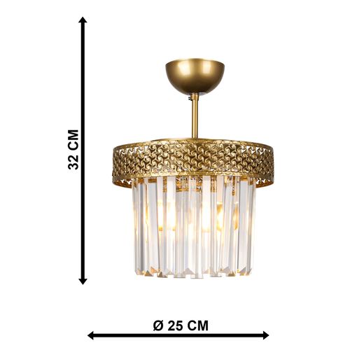 Squid Lighting Luster Seritli Crystal 4 slika 4