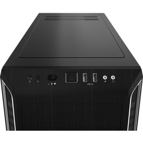 be quiet! BG022 PURE BASE 600 Silver, MB compatibility: ATX, M-ATX, Mini-ITX, Two pre-installed Pure Wings 2 fans, Water cooling optimized with adjustable top cover vent (up to 360mm) slika 3