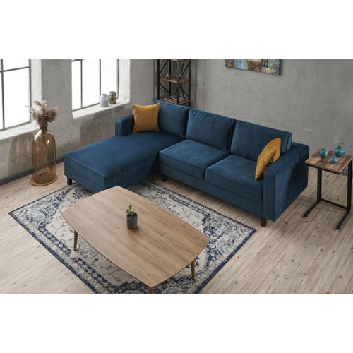 Ugaona sofa Atelier Del Sofa Kale Velvet - Maslinasto zelena slika 3