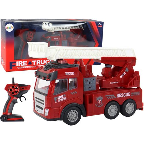 Vatrogasni kamion na daljinsko upravljanje s ljestvama slika 1