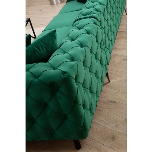 Ugaona garnitura Atelier Del Sofa Como Left - Zelena slika 4