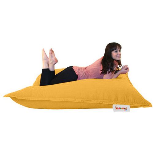 Atelier Del Sofa Vreća za sjedenje, Cushion Pouf 100x100 - Yellow slika 8