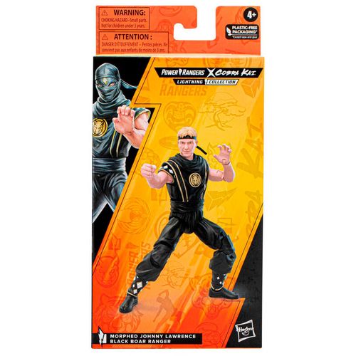 Power Rangers Cobra Kai Ranger Morphed Johnny Lawrence Black Boar figure 15cm slika 7