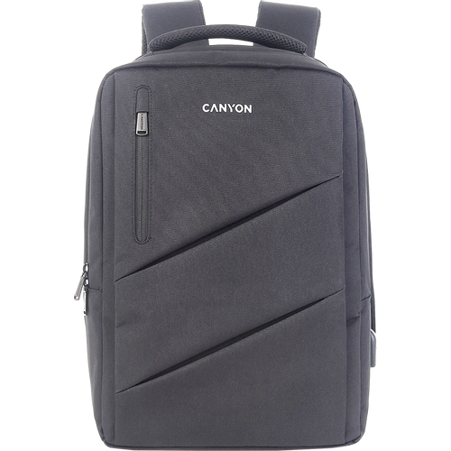CANYON BPE-5, Laptop backpack, Gray slika 1