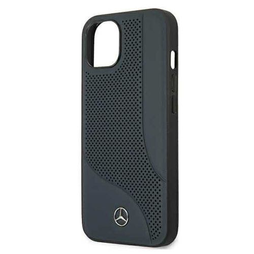 Mercedes originalna futrola za iPhone 13 hardcase sa kožnom perforiranom površinom slika 6