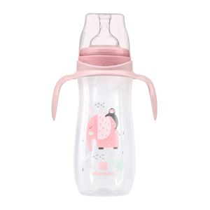 Kikka Boo Plastična flašica Jingle Jungle 400ml 3m+ Pink