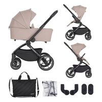 PETITE&amp;MARS Scout kolica 2u1, Cappuccino/Cream