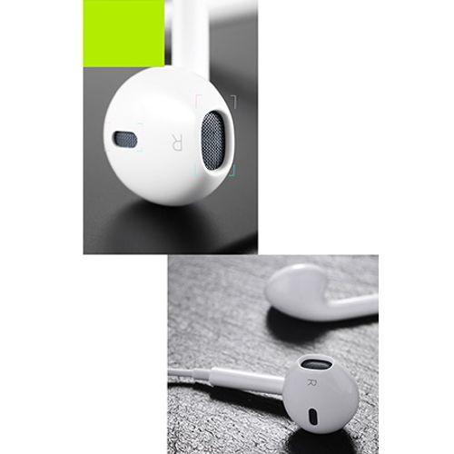 Xwave E500M white slušalice earbud za mobilni sa mik./stereo/3.5mm/kabl 1.3m slika 2