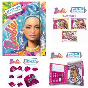 LISCIANI BARBIE kreativna bojanka sa make up setom 12938