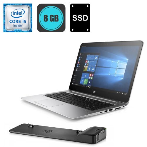 HP EliteBook Folio 1040 G3 5-6300, 8GB DDR4, 256GB SSD + Docking station - rabljeni uređaj slika 1