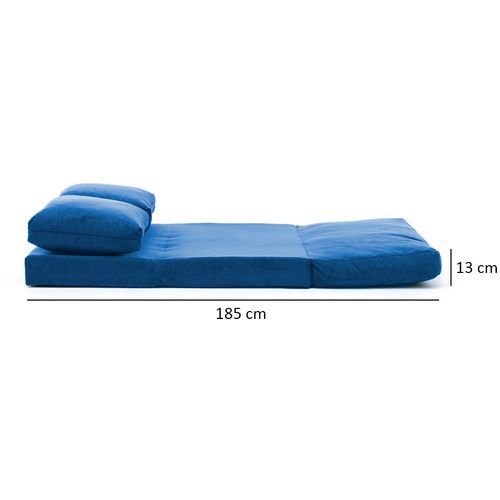 Atelier Del Sofa Dvosjed na razvlačenje TAIDA Plava, Taida - Blue slika 3