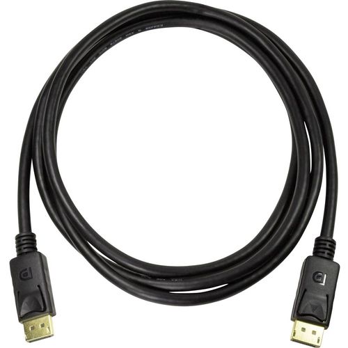 LogiLink DisplayPort priključni kabel DisplayPort utikač, DisplayPort utikač 3.00 m crna CV0121  DisplayPort kabel slika 3