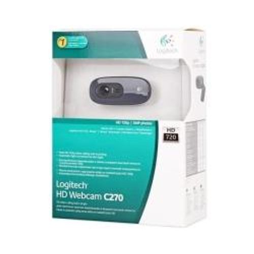 LOGITECH C270 HD Retail crna web kamera slika 4