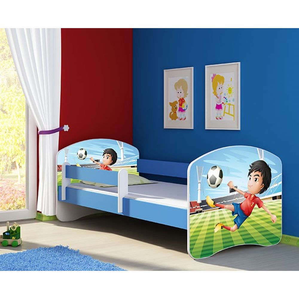 ACMA Dječiji krevet Acma II Blue - 160x80cm - Dezen 13 slika 1