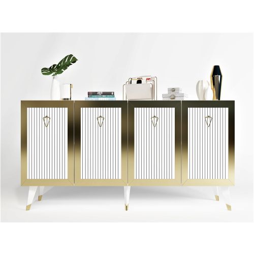 Bare - White, Gold WhiteGold Console slika 4