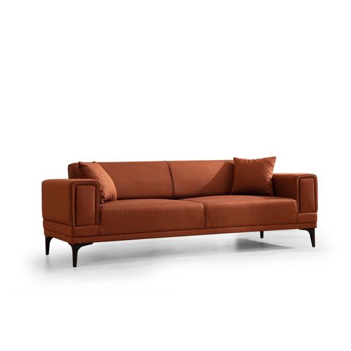 Horizon - Tile Red Tile Red 3-Seat Sofa-Bed slika 6
