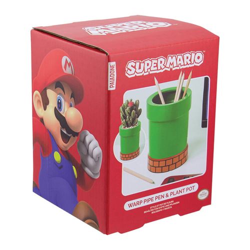 Super Mario Pipe Plant & Pen Pot slika 3