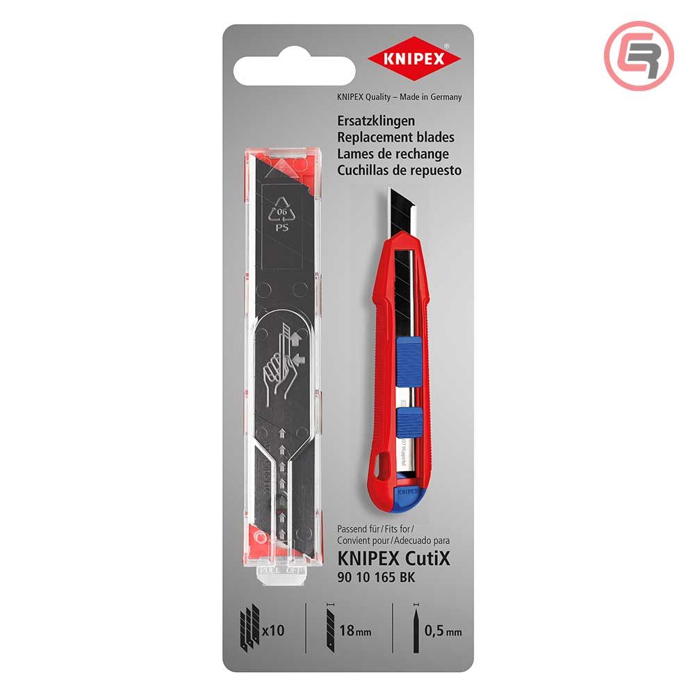 Knipex Oštrice Za Skalper 90 10 165 BK / 10 kom – 90 10 165 E02 slika 1