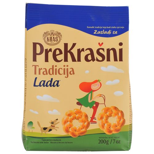 Kraš keksi Prekrašni Tradicija Lada 200g slika 1