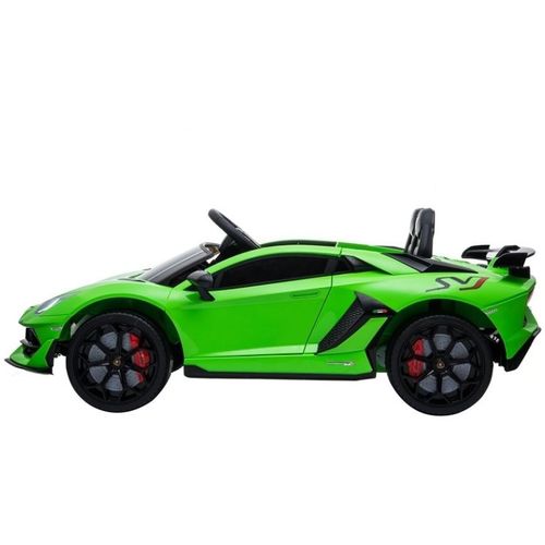 Licencirani Lamborghini Aventador zeleni - auto na akumulator slika 3