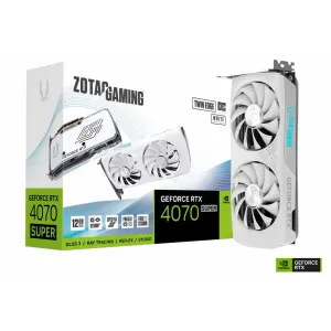 Zotac GAMING GeForce RTX 4070 Super Twin Edge OC White ED 12GB DDR6 192 bit HDMI/3xDP Grafička karta 