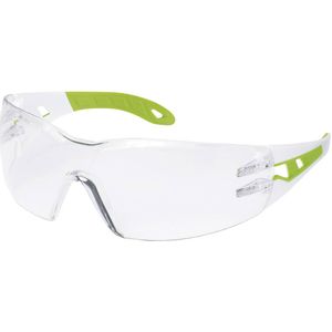 uvex pheos s 9192725 zaštitne radne naočale  bijela, zelena