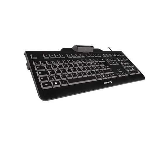 Cherry KC-1000SC tastatura sa čitačem smart kartica, USB, crna slika 1