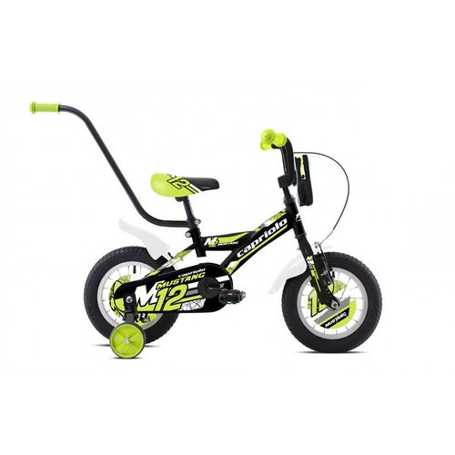 Capriolo bicikl BMX 12"HT MUSTANG black--lime slika 1