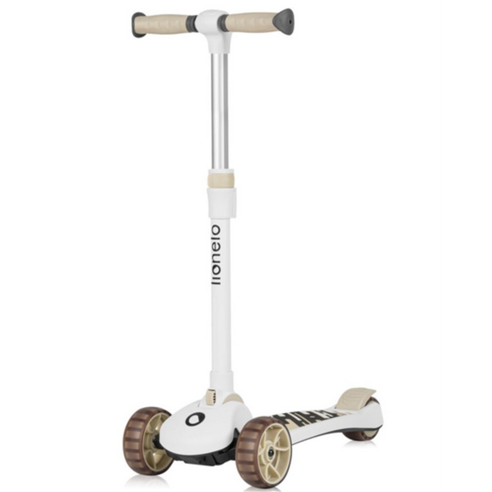 Lionelo Romobil sa LED svjetlima 2U1 Franky, Beige slika 5