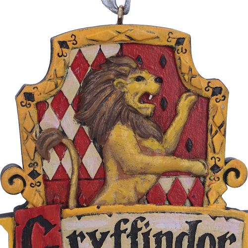 NEMESIS NOW Harry Potter Gryffindor Grb Viseći Ukras 8 cm slika 7