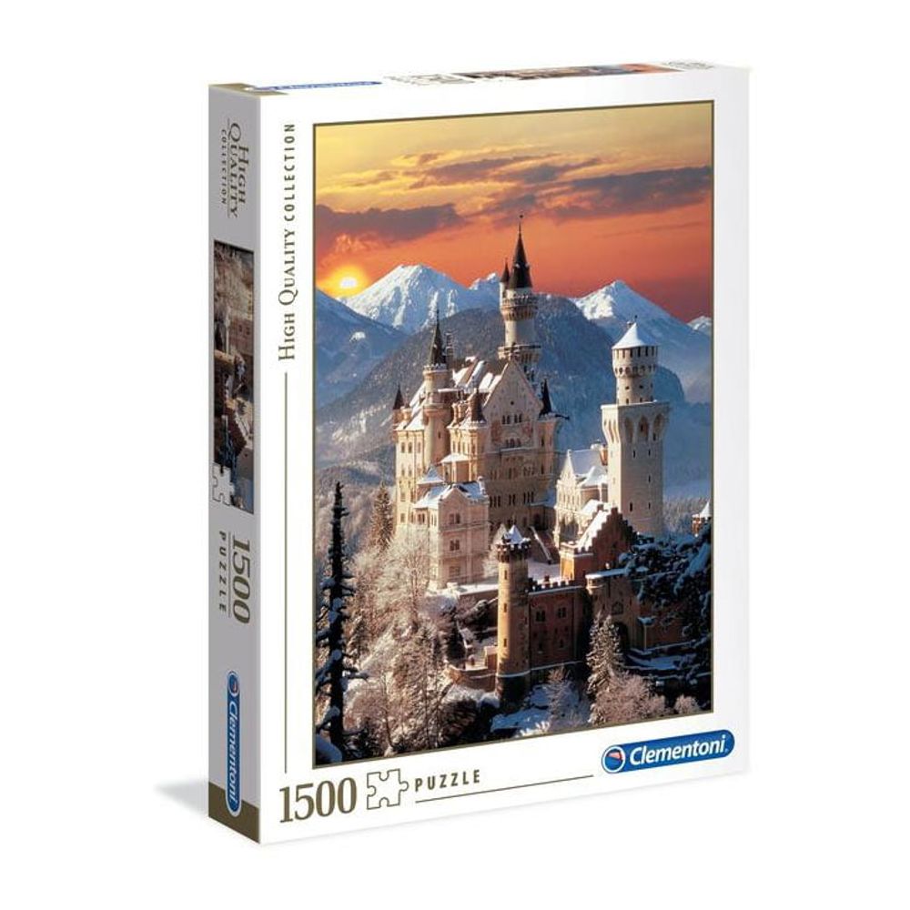 Clementoni Puzzle Dvorac Neuschwanstein 1500kom slika 1
