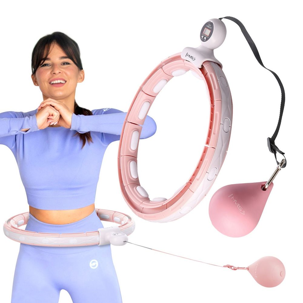 Hhm15 hula hoop rozi magnetski s utegom hms slika 2