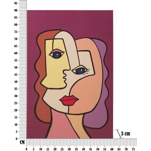 Mauro Ferretti Zidna dekoracija lice novo -B- 60x3x90 cm slika 6