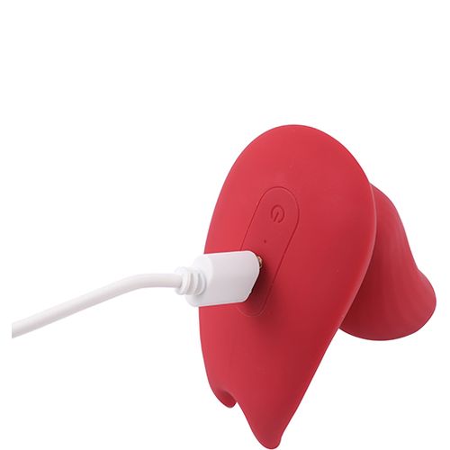 Vibrator s duplim motorom Magic Motion - Umi Smart Wearable, crveni slika 5