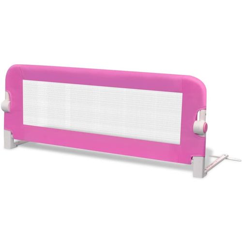 Sigurnosna ogradica za dječji krevet 2 kom ružičasta 102 x 42 cm slika 20