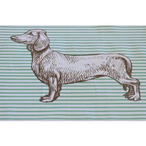 Kuhinjska krpa print Dachshund1 45x70cm 3419